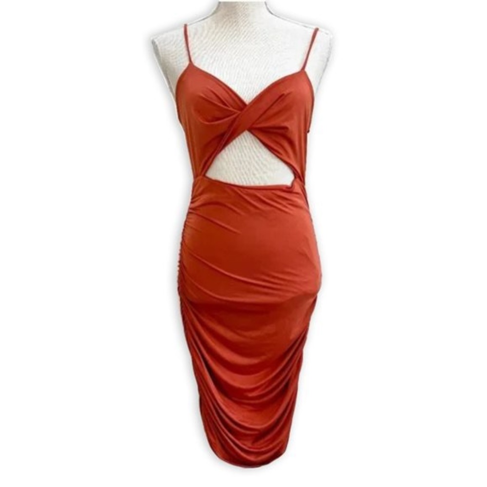 PINK (see additional pics) Bodycon Cut-Out Dress NWT